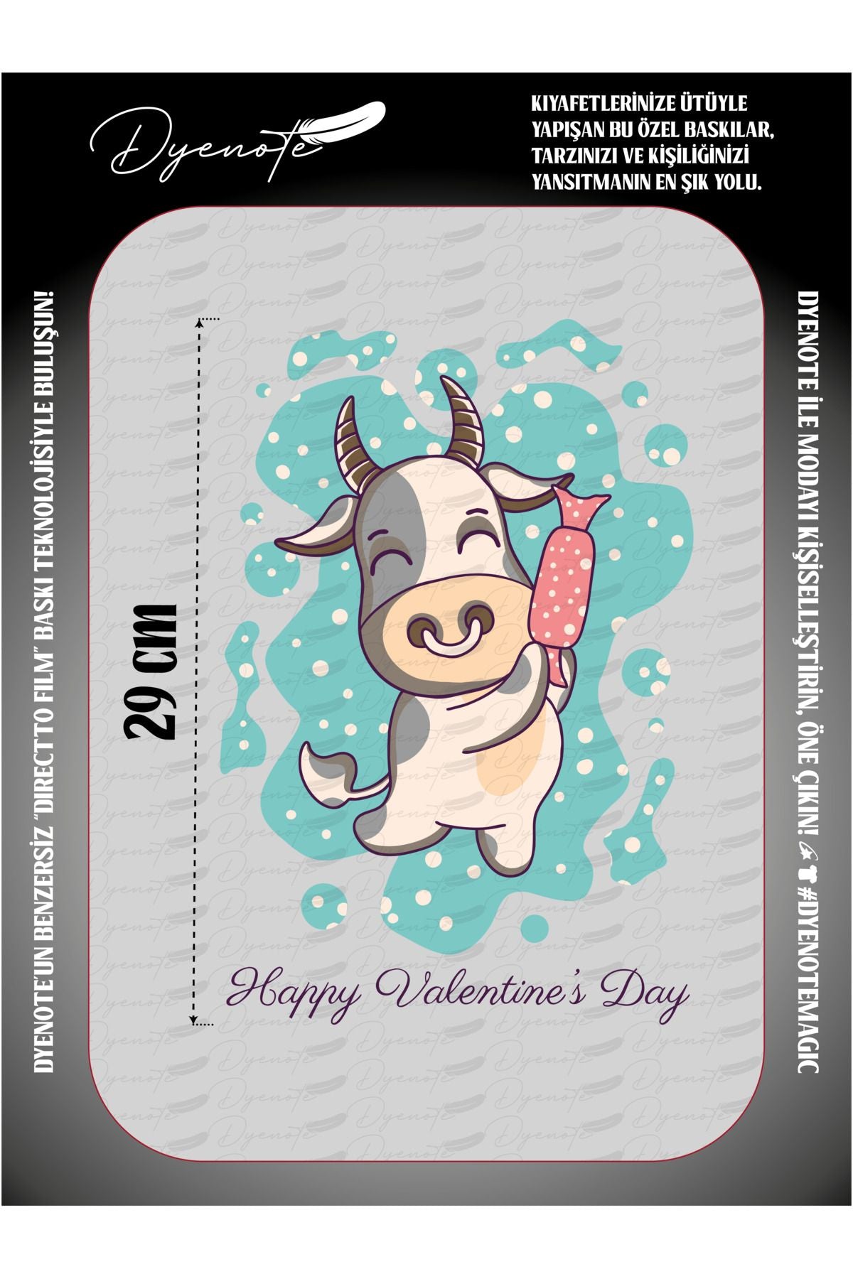 Valentine's Day 2 DTF Transfer Paper A4 - Iron-On