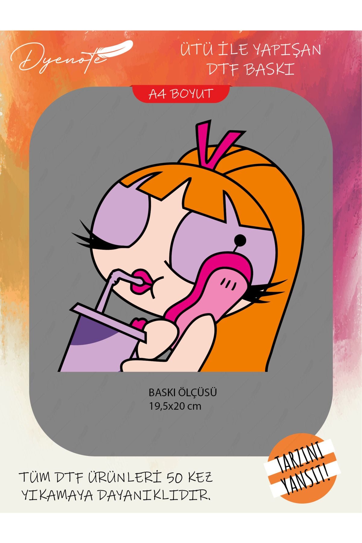 Powerpuff Girls 4 DTF Transfer Paper A4 - Iron-On