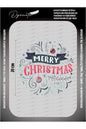 Merry Christmas 12 DTF Transfer Paper A4 - Iron-On