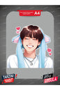 Stray Kids Hannie DTF Transfer Paper A4 - Iron-On