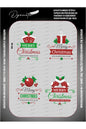 Merry Christmas 4 DTF Transfer Paper A4 - Iron-On