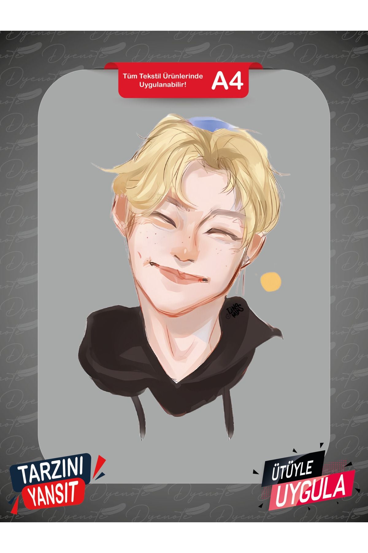 SUNSHINE Felix Stray Kids DTF Transfer Paper A4 - Iron-On