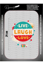 Live Laugh Love DTF Transfer Paper A4 - Iron-On