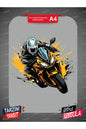 Motorcycle 20 DTF Transfer Paper A4 - Iron-On