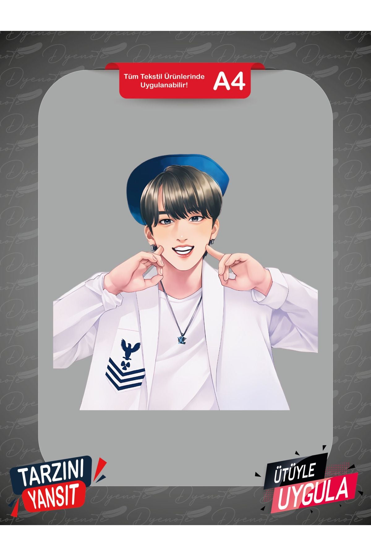 Stray Kids ChangBin DTF Transfer Paper A4 - Iron-On