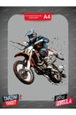 Motorcycle 7 DTF Transfer Paper A4 - Iron-On