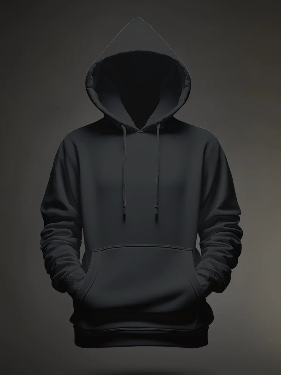 siyah hoodie ön