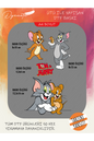 Tom ve Jerry 1 DTF Transfer Kağıdı A4 - Ütüyle Yapıştır